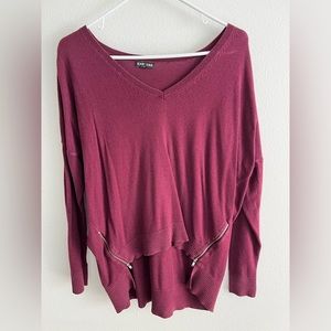 Express maroon sweater (S)